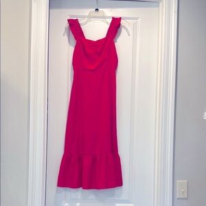 Elegant Fuchsia Dress